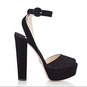 COPY - Prada Women's Suede Platform Sandals